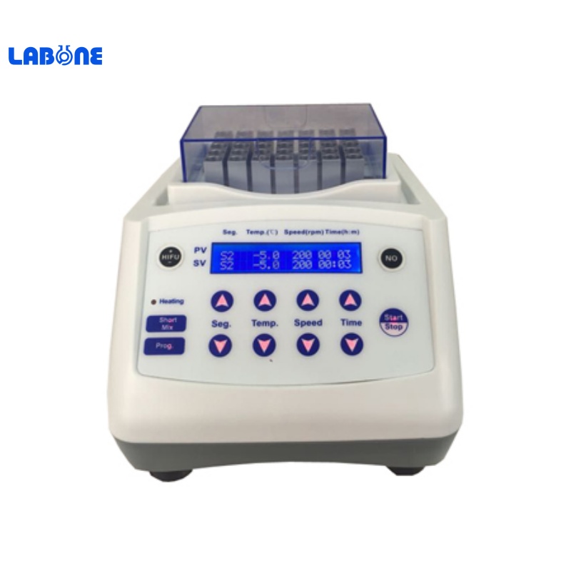 Oscillating constant temperature metal bath